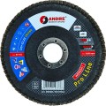ANDRE ŚCIERNICA LISTKOWA 125mm P 60 CYRKONOWA PRO LINE WERSJA I