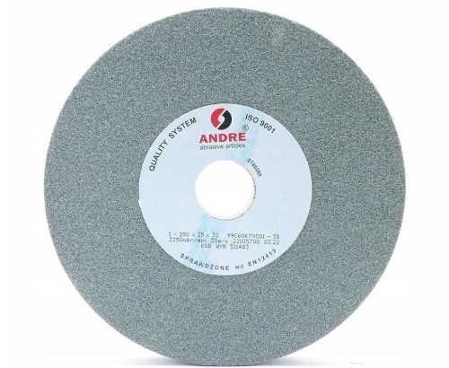 ANDRE ŚCIERNICA PŁASKA 200mm x 25mm x 32mm 99C60K7VC01-35 ZIELONA "TYP 1"