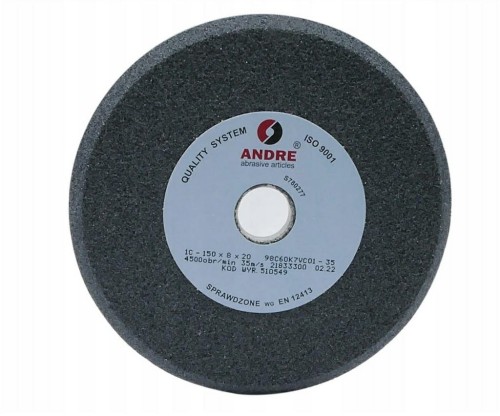 ANDRE ŚCIERNICA PROFILOWANA 150mm x 8mm x 20mm 98C60K7VC01-35 CZARNA "TYP 1C"