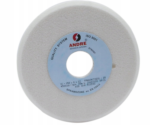 ANDRE ŚCIERNICA PROFILOWANA 150mm x 8mm x 32mm 99A60K7VE01-35 BIAŁA "TYP 1C"
