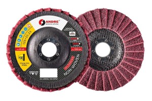 ANDRE ŚCIERNICA WŁÓKNINOWA 125mm BARDZO DROBNA