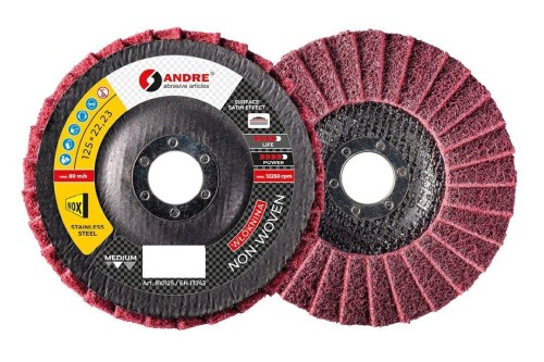 ANDRE ŚCIERNICA WŁÓKNINOWA 125mm GRUBA