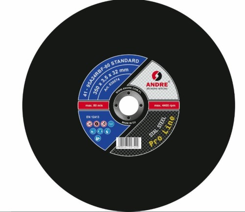 ANDRE TARCZA DO METALU 350 x 3,5mm x 32mm STANDARD PRO LINE 95A24RBF