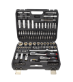 AWTOOLS ZESTAW KLUCZY  144el. 1/2" / 1/4" BLACK LINE