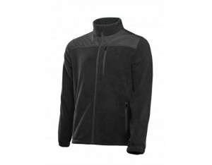 HOGERT BLUZA POLAROWA Z OXFORDEM EZRA CZARNA L (52)