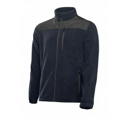 HOGERT BLUZA POLAROWA Z OXFORDEM EZRA GRANATOWA L (52)