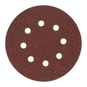 MILWAUKEE KRĄŻEK ŚCIERNY 125mm 8 OTWORÓW P120 /50 szt.