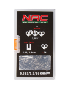 NAC ŁAŃCUCH TNĄCY 16" 66/325"/1,5 TT-CS4500, NO-CS38, CAST45-40-02AC