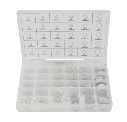 AWTOOLS PODKŁADKI ALUMINIOWE 300szt. MIX