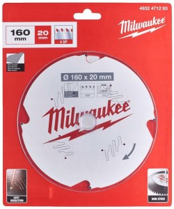 MILWAUKEE PIŁA TARCZOWA 160x20x2,2x4z CEMENT WŁÓKNISTY