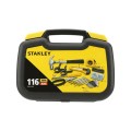 STANLEY ZESTAW NARZĘDZI  116el. W KASECIE