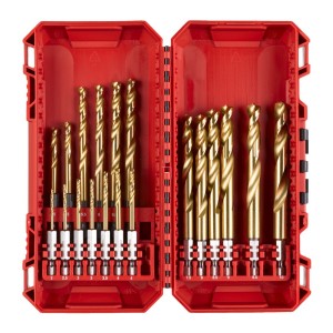 MILWAUKEE WIERTŁO METAL HSS-G TIN SHW KPL.19 SZT.  HEX