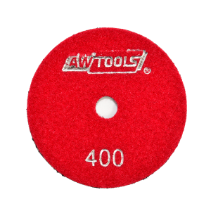 AWTOOLS NAKŁADKA POLERSKA 100mm  GR. 400 S NA SUCHO