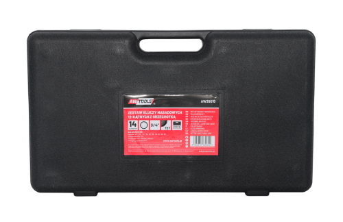 AWTOOLS ZESTAW KLUCZY NASADOWYCH 12KĄTNYCH 3/4" 14 ELE.