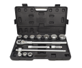 AWTOOLS ZESTAW KLUCZY NASADOWYCH 12KĄTNYCH 3/4" 14 ELE.