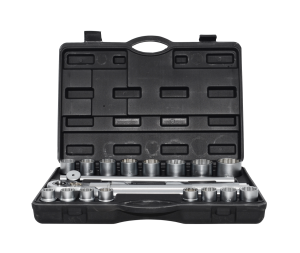 AWTOOLS ZESTAW KLUCZY NASADOWYCH 12KĄTNYCH 3/4" 21 ELE.