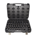 AWTOOLS ZESTAW NASADEK UDAROWYCH 1/2" 40cz. KRÓTKIE I DŁUGIE BLACK LINE