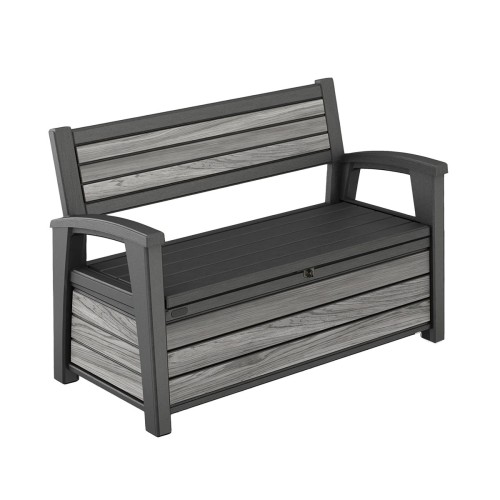 KETER ŁAWKA DECO GARDEN BENCH 227 L STORM GREY