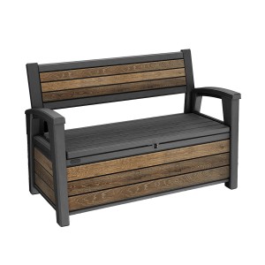 KETER ŁAWKA DECO GARDEN BENCH 227 L WALNUT