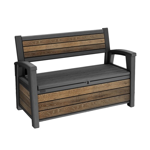 KETER ŁAWKA DECO GARDEN BENCH 227 L WALNUT