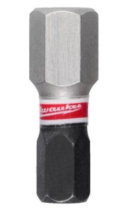 MILWAUKEE KOŃCÓWKA HEX 8x25mm/3szt.ShW