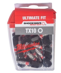 MILWAUKEE KOŃCÓWKA T10 x 25mm/25szt. ShW CD.