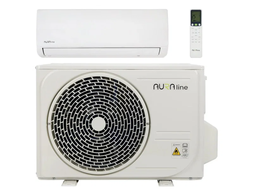 AURA LINE KLIMATYZATOR ŚCIENNY 2,5kW BIAŁY POŁYSK A++ WiFi Grzanie do -25°C (do 30m2) ALTE-09SP-01