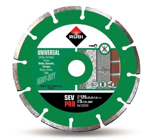 RUBI TARCZA DIAMENTOWA SEV 125 PRO