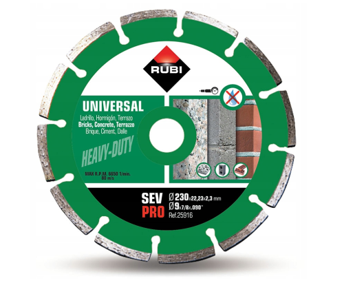 RUBI TARCZA DIAMENTOWA SEV 230 PRO