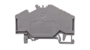 Złączka szynowa 3-przewodowa 4mm2 szara 281-631 /100szt./