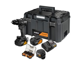 DEWALT ZESTAW COMBO 18V DCD86MP2KT (DCD86M, MIARA 5m, 32ACC DT70901T) 2x5,0Ah TSTAK MCLAREN