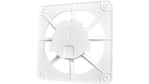 Kratka / Adapter - podstawa do wymiennych paneli serii dRim 02-300 /dobierz panel dekoracyjny w zamian dotychczasowej kratki/