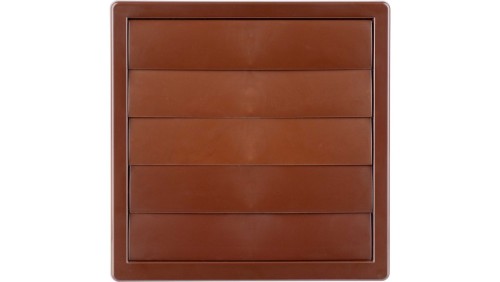Kratka z żaluzją 170x170 średnica 150 brąz 02-303