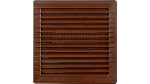 Kratka regulowana o średnicy 80-150 170x170 brąz 02-329