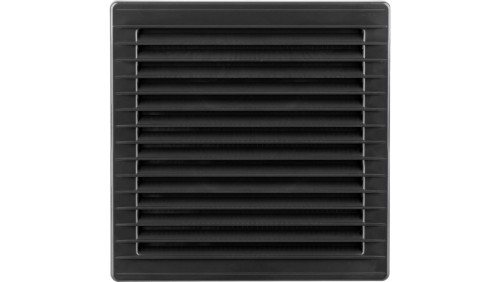 Kratka 140x140 z siatką grafit 02-339