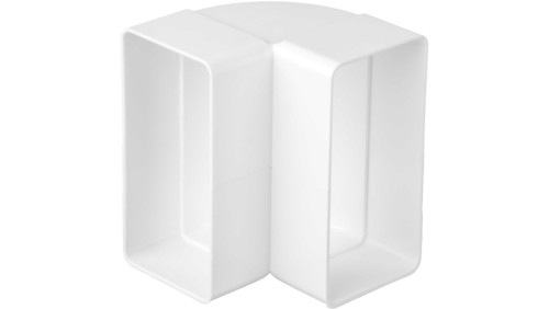 Kolanko wentylacyjne pionowe 110x55mm tworzywo 90 st. 060 /typu 060/ 02-406