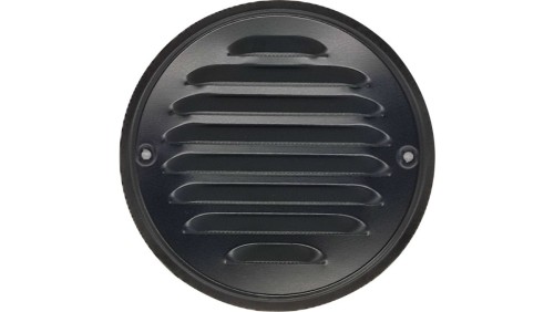Osłona kratki metalowa okrągła fi 100 Czarna