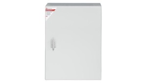 Obudowa metalowa 300x300x150 IP 65 IK10 RAL 7035 z płytą montażową stalową GEP-00015