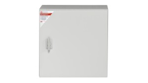 Obudowa metalowa 250x200x150 IP 65 IK 10 RAL 7035 z płytą montażową stalową GEP-00187
