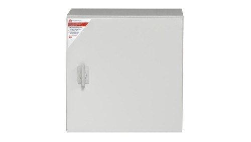 Obudowa metalowa 250x200x150 IP 65 IK 10 RAL 7035 z płytą montażową stalową GEP-00187