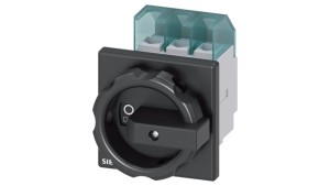 Rozłącznik główny 3P 32A 11.5kW AC23A 400V pokr czarne montaż tablicowy 4 otwory 3LD2203-0TK51