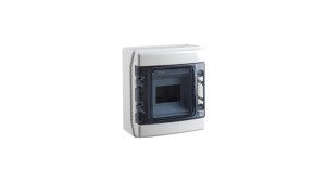 Rozdzielnica modułowa 1x6 ECOLOGY IP65 ABS (1500V DC) PE+N CDN6PT/RR