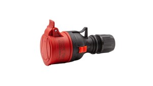 Gniazdo przenośne proste GPP 32/5 TYP B BLACK 921887