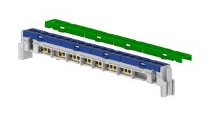 Zespół listwy MSF/Elegant 2x12 (1xkaseta, PE+N 14x10mm2+2x16mm2, 2xnakładka) 0928-02