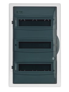 Rozdzielnica modułowa 3x12 p/t ECONOMIC BOX RP 3/36 drzwi transparentne (N+PE) lP40 2516-01
