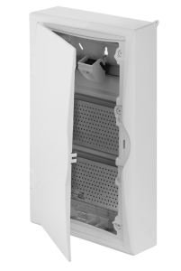 Rozdzielnica modułowa 3x12 n/t ECONOMIC BOX RN 3/36 MULTIMEDIALNA drzwi białe (N+PE) IP40 2506-20