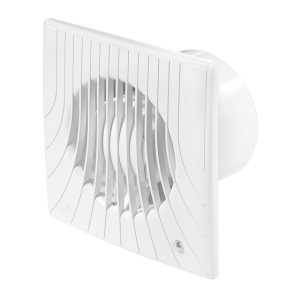 Wentylator wyciągowy fi 120 17W 150m3/h 230V IPX4 biały wył. czasowy E0007848W WA120T