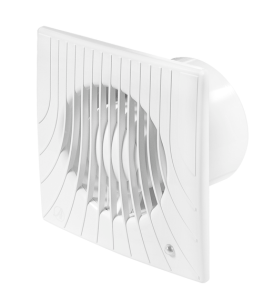 Wentylator wyciągowy fi 100 14W 98m3/h 230V IPX4 biały wył. czasowy E0007848W WA100T