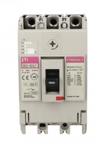 Wyłącznik kompaktowy 3P 160A 16kA /bez regulacji/ EB2S 160/3LF 004671811