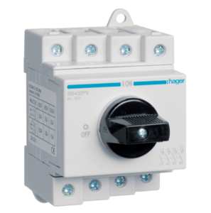 Rozłącznik izolacyjny modułowy PV 4P 32A 1000V DC SB432PV